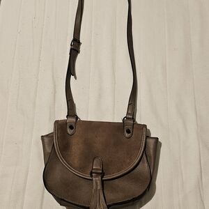 Madden Girl Faux Leather Shoulder Bag